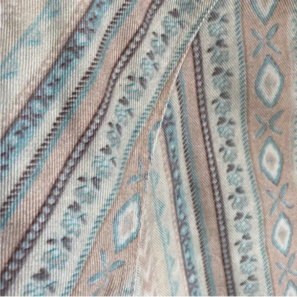 SÉZANE Ren Tribal/Aztec Print Denim Button Down Dress sz US 8 / FR 40 - Picture 10 of 14